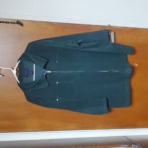 Denim&Co Size 2X Green Corduroy Jacket